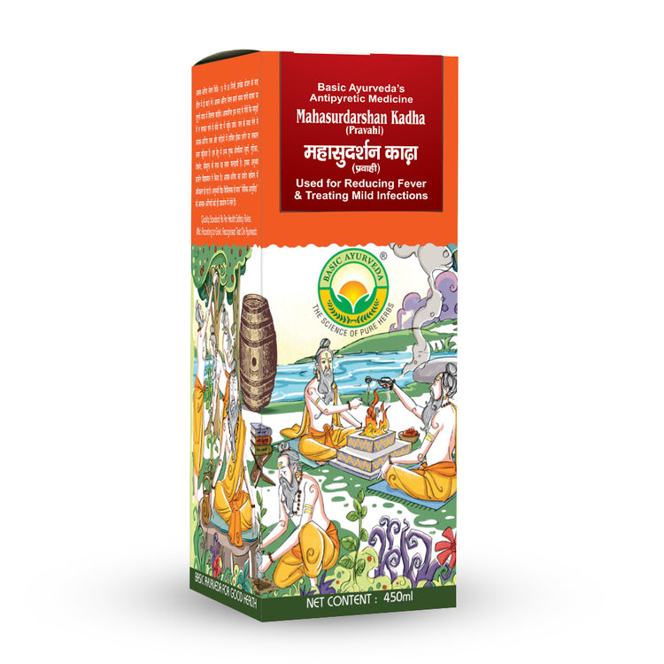 Basic Ayurveda Maha Sudarshan Kadha 450Ml