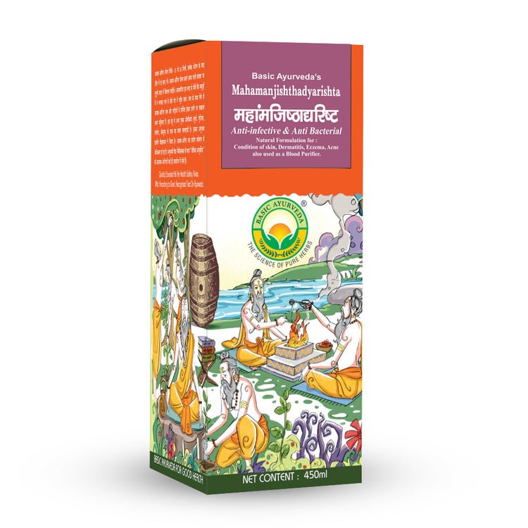 Basic Ayurveda Mahamanjishthadyarishta 450Ml