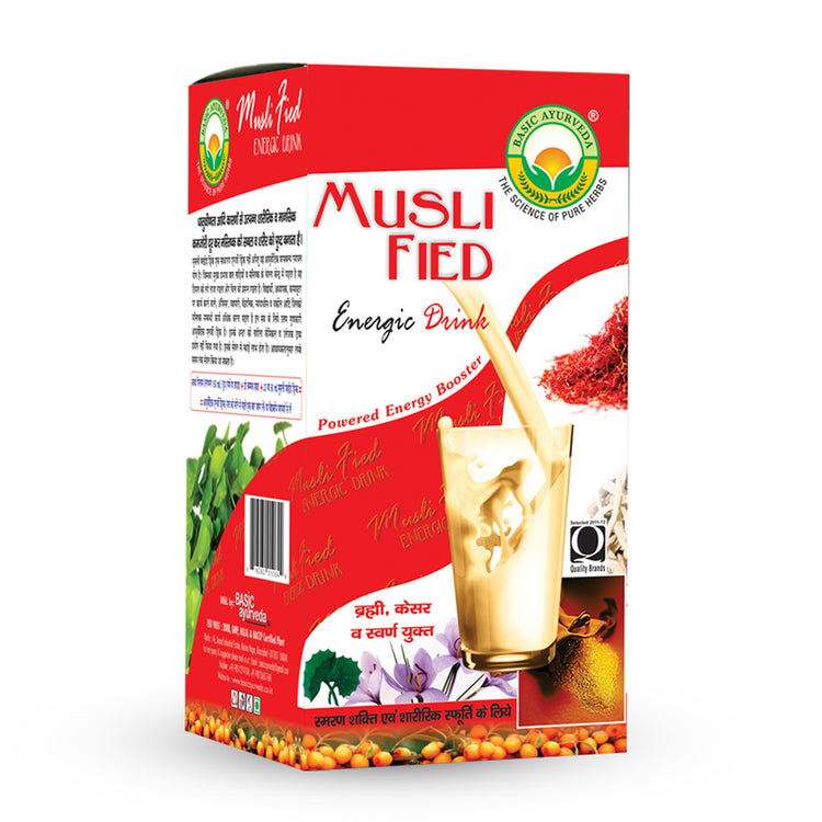 Basic Ayurveda Musli Fied Energic Drink 500 Ml