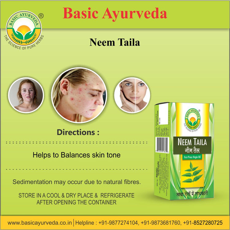 Basic Ayurveda Neem Taila 50 Ml