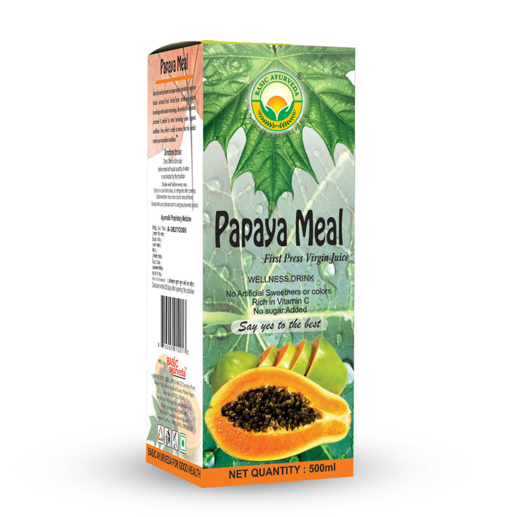 Basic Ayurveda Papaya Meal  | Promote Hair Growth | Good For Diabetic Patient | Lower Cholesterol Level | Boost Immunity | Helps In Weight Loss.