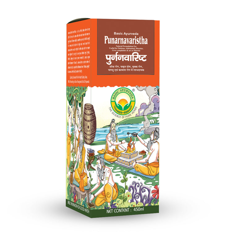 Basic Ayurveda Punarnavaristha 450Ml