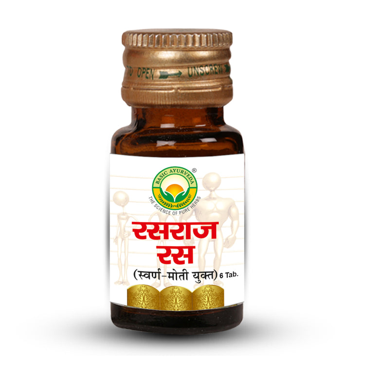 Basic Ayurveda Ras raj Ras with Gold & Pearl