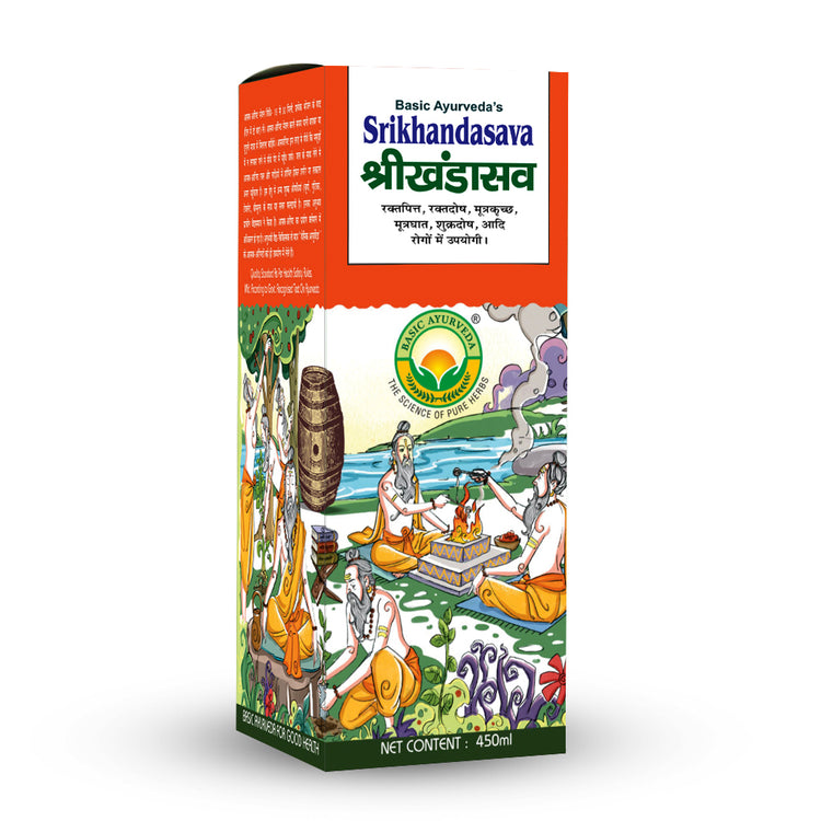 Basic Ayurveda Srikhandasava 450Ml