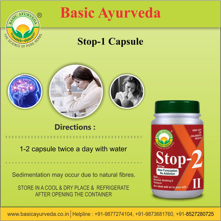 Basic Ayurveda Stop-2 60 Capsule