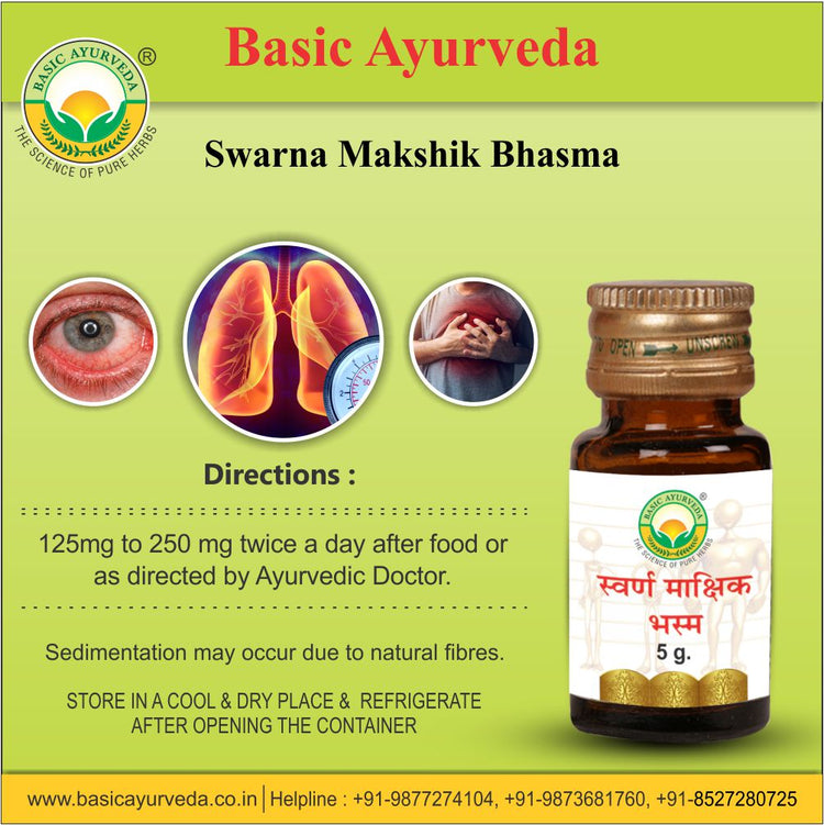 Basic Ayurveda Swarna Makshik Bhasma