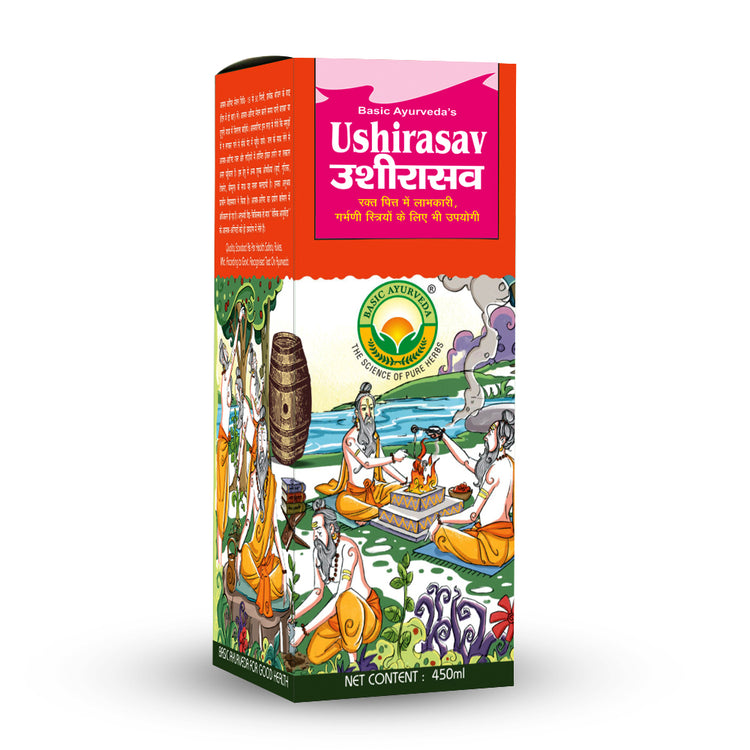 Basic Ayurveda Ushirasav 450Ml