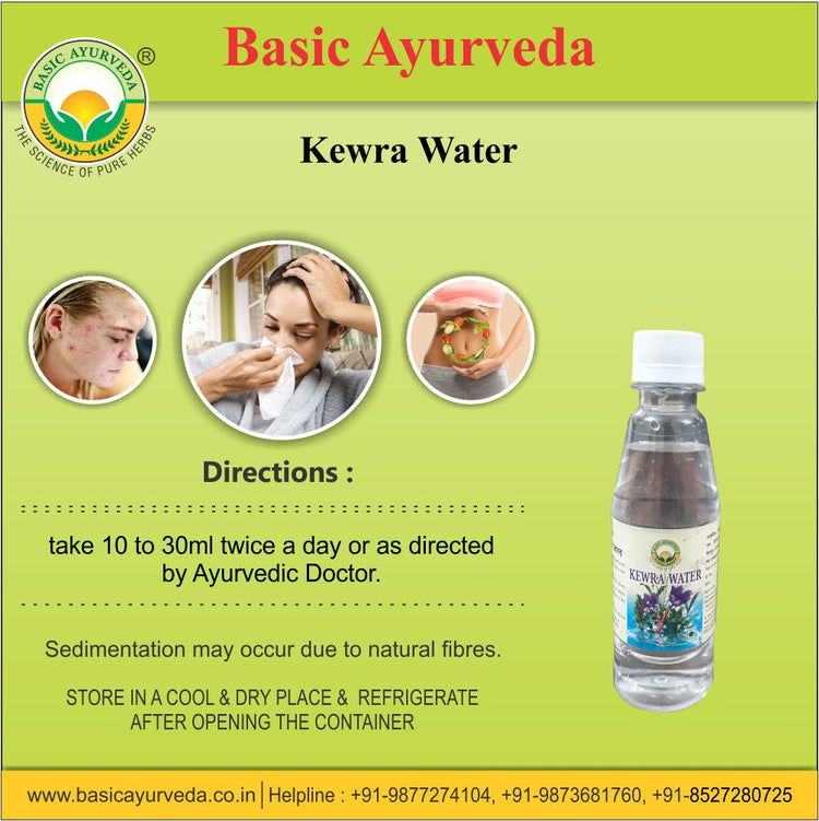 Basic Ayurveda Ark Kewra 225Ml