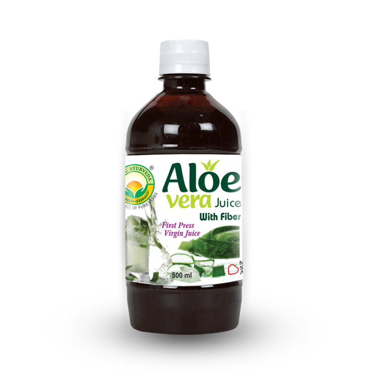 Basic Ayurveda Aloe Vera Juice (Sugar Free Fiber) |  | Helps to Reduce Weight | Reduces Acne-Pimple and Dark Spots | It provides essential nutrients to the body | Provides Antioxidants to the body.