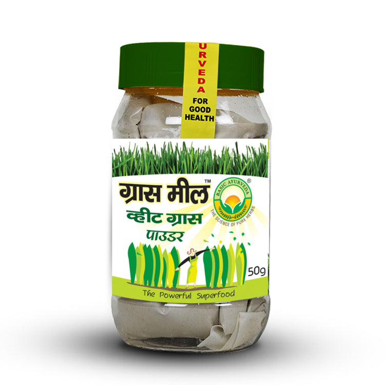 Basic Ayurveda Grass Meal (Wheat Grass Powder) 50 Gram
