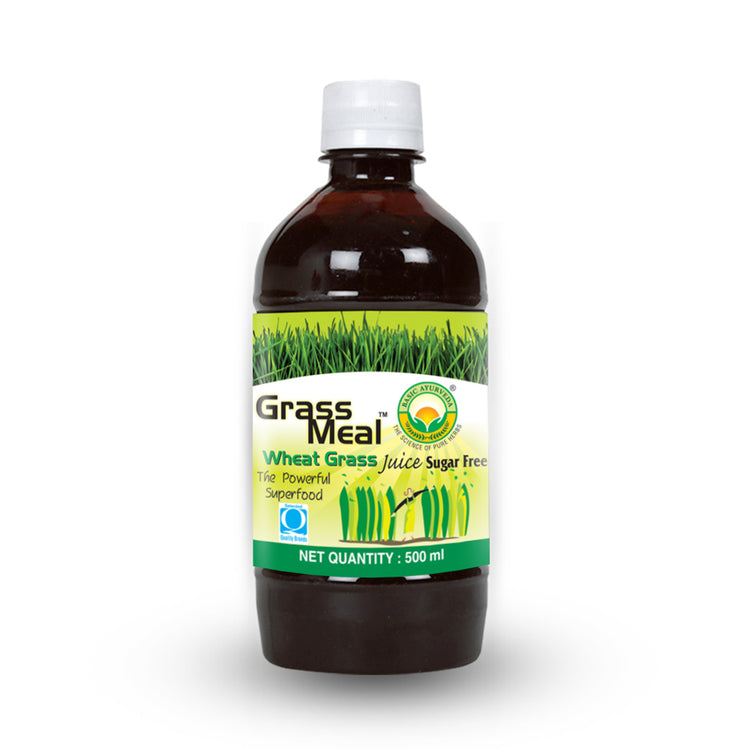 Basic Ayurveda Grass Meal (Wheat Grass) Juice (Sugar Free)  | Immunity Booster | Body Cleanser | Muscles Rebuilder | Reduce general Weakness | Useful for Weight loss.