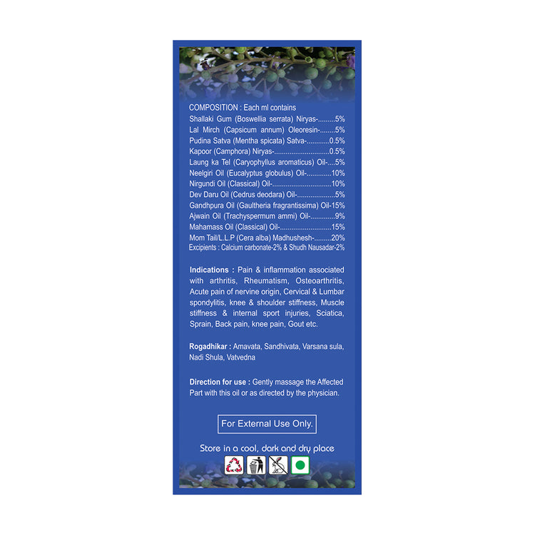 Basic Ayurveda Jod Bejod Oil 100 Ml