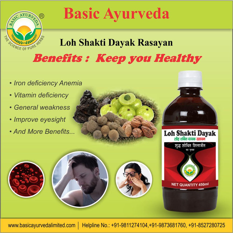 Basic Ayurveda Loh Shakti Dayak Rasayan Drink