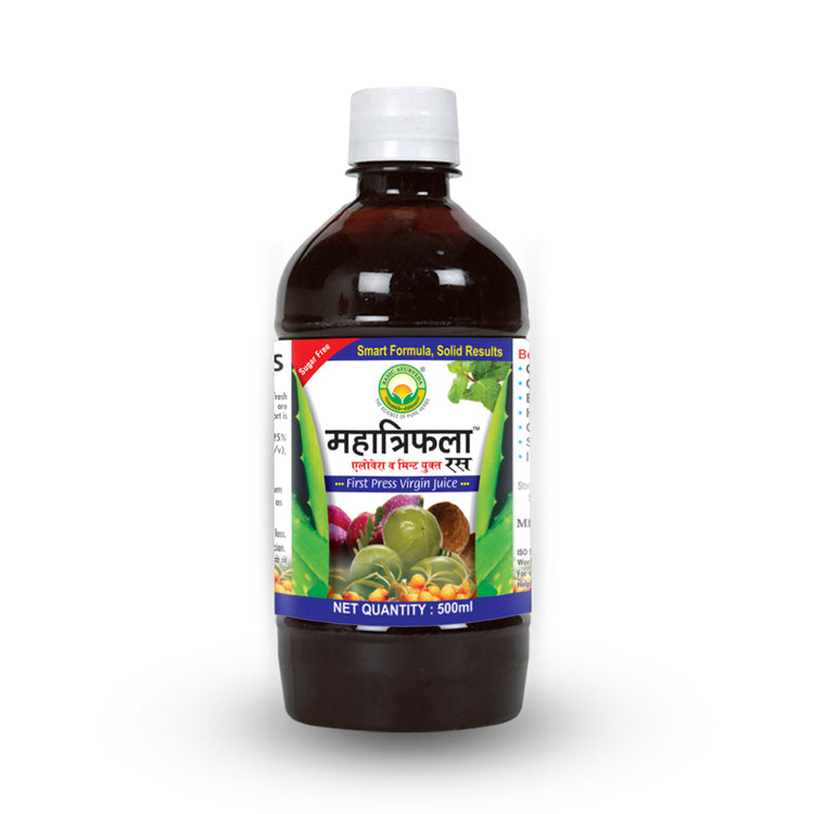 Basic Ayurveda Maha Triphala Ras  | Improves functions of liver | Relief in Constipation | Increase Hair Growth | Reduce Stomach Acidity | Reduces extra fat from body.