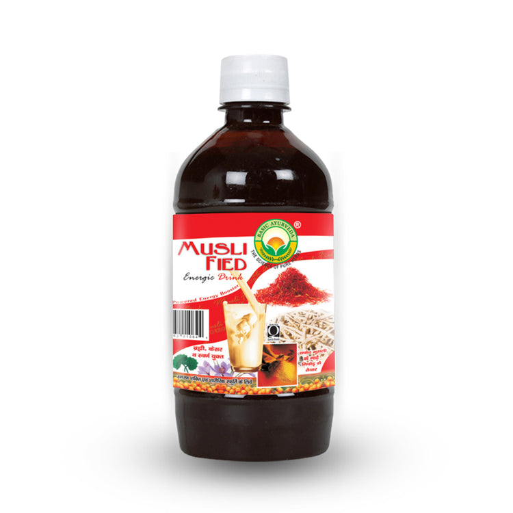 Basic Ayurveda Musli Fied Energic Drink 500 Ml