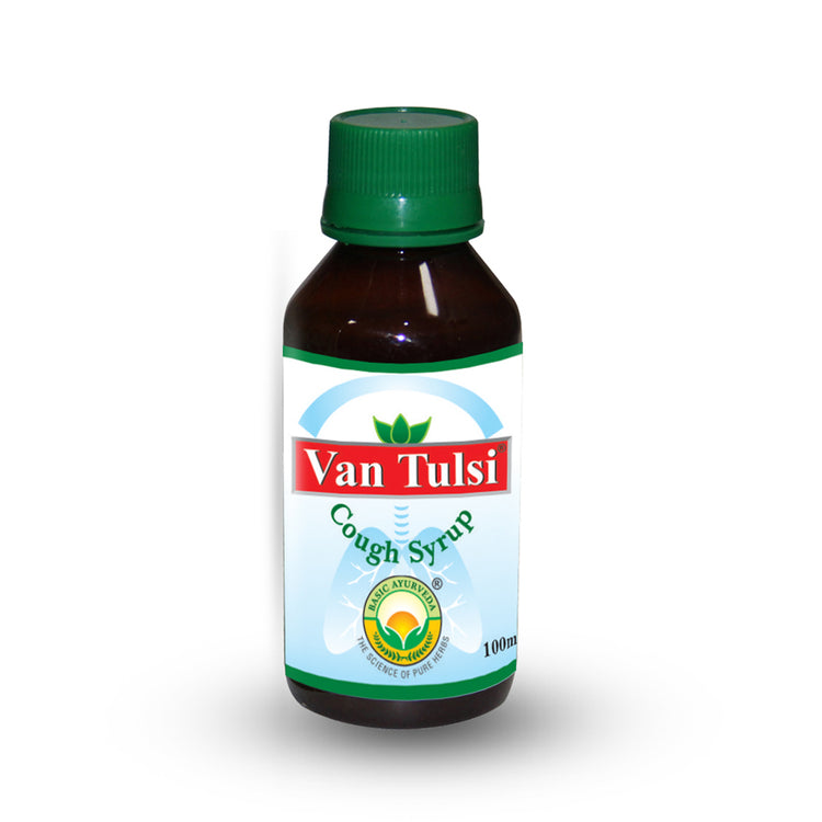 Basic Ayurveda Van Tulsi Cough Syrup