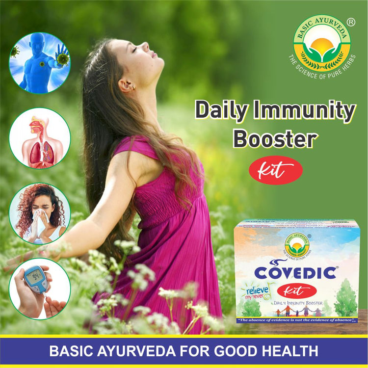 Basic Ayurveda Covedic Daily Immunity Booster Combo Kit