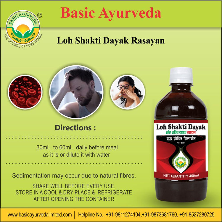 Basic Ayurveda Loh Shakti Dayak Rasayan Drink