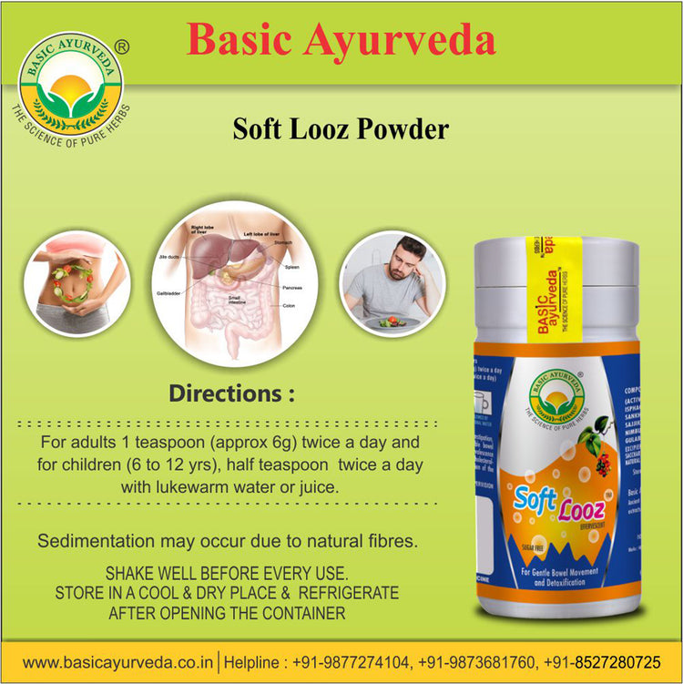 Basic Ayurveda Soft Looz Powder 100 Gram