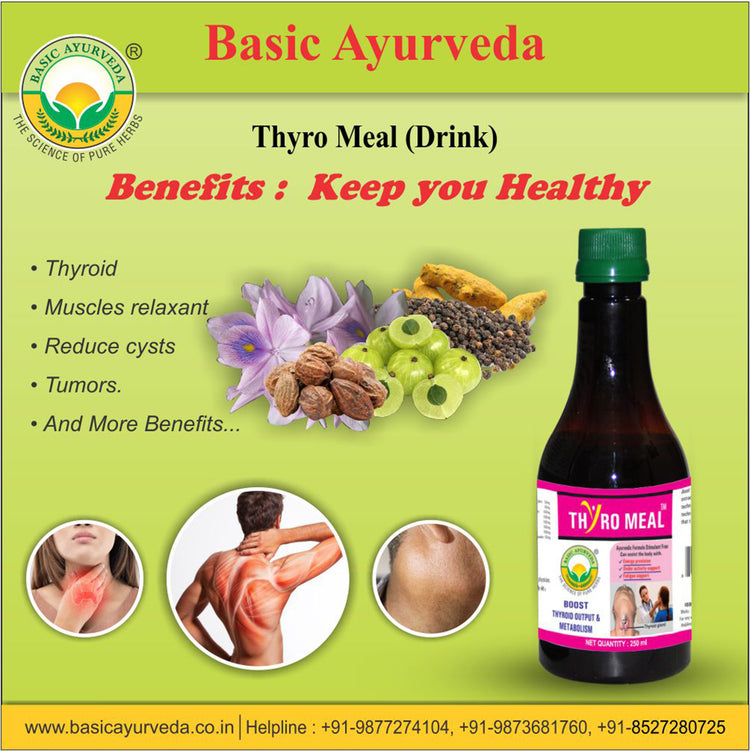 Basic Ayurveda Thyro Meal Drink 250 Ml