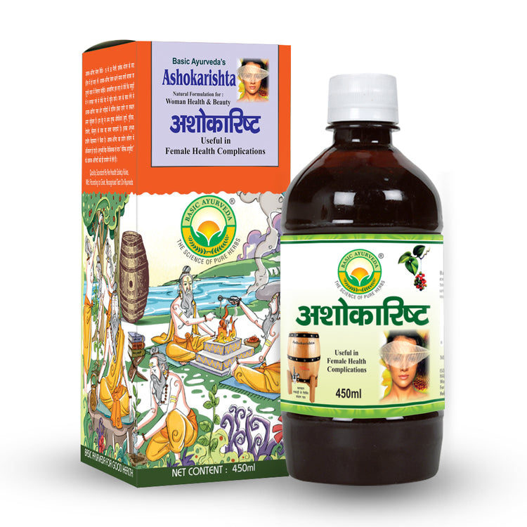 Basic Ayurveda Ashokarishta 450Ml