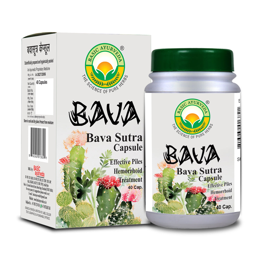 Basic Ayurveda Bava Sutra 40 Capsule