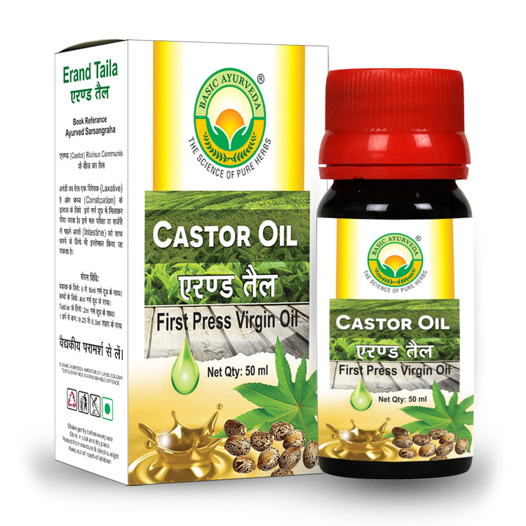 Basic Ayurveda Castor Oil 50 Ml