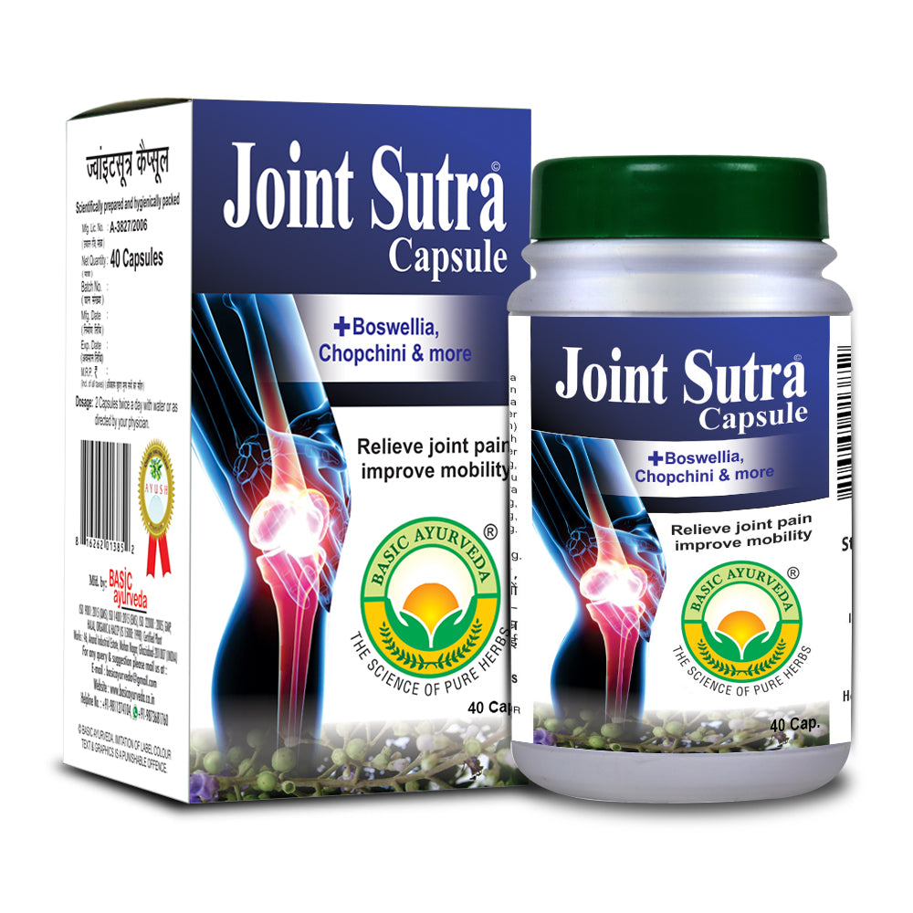 Basic Ayurveda Joint Sutra 40 Capsule