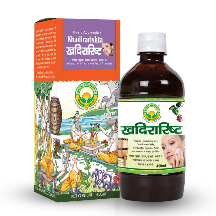 Basic Ayurveda Khadirarishta 450Ml