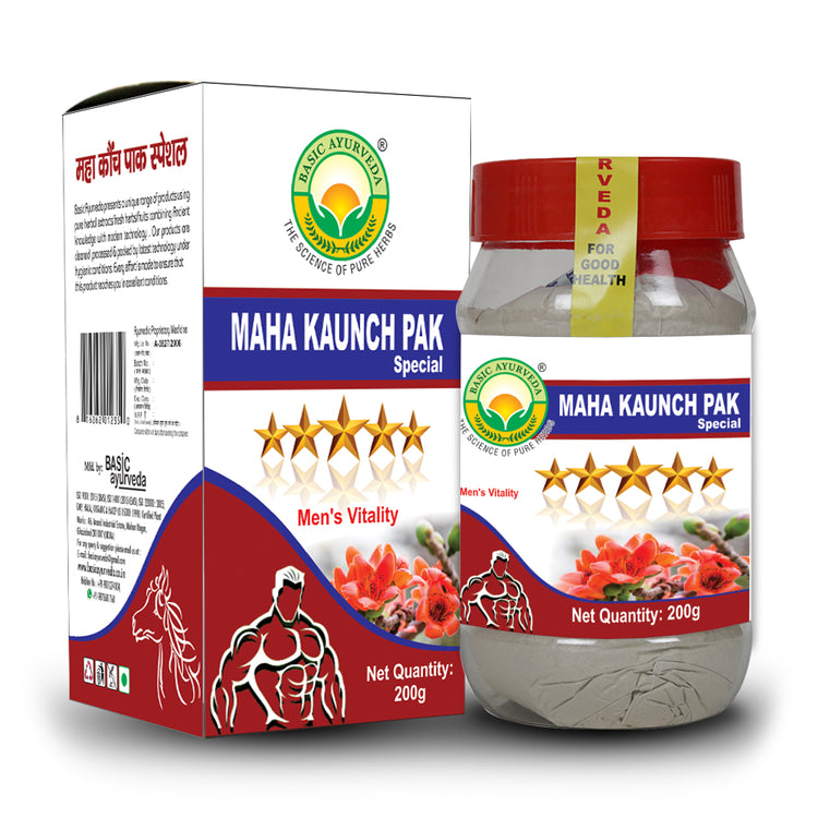 Basic Ayurveda Maha Kaunch Pak Special 200 Gram