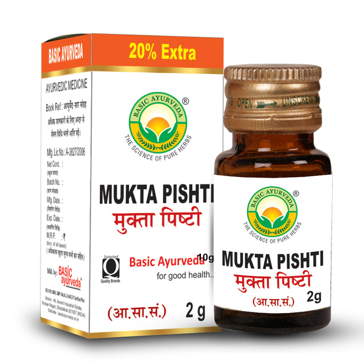 Basic Ayurveda Mukta (Moti) Pishti 2 Gram