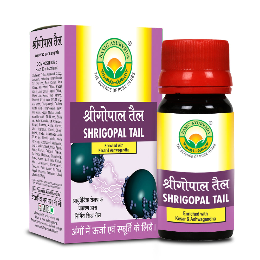 Basic Ayurveda Shri Gopal Taila 30 Ml