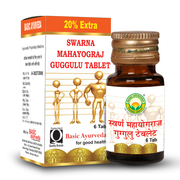 Basic Ayurveda Swarna Mahayograj Guggulu Tablet