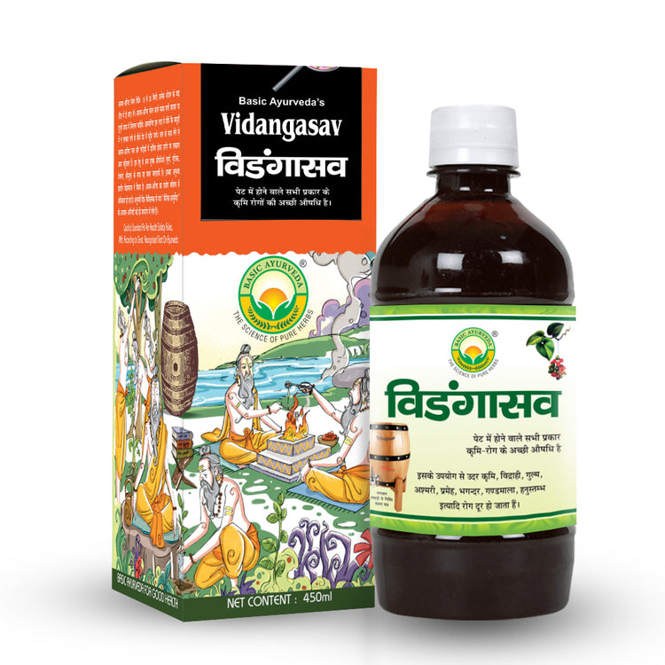 Basic Ayurveda Vidangasav 450Ml