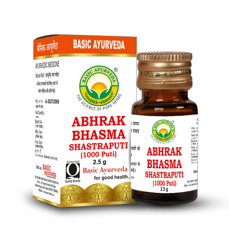 Basic Ayurveda Abhrak Bhasma Shastraputi