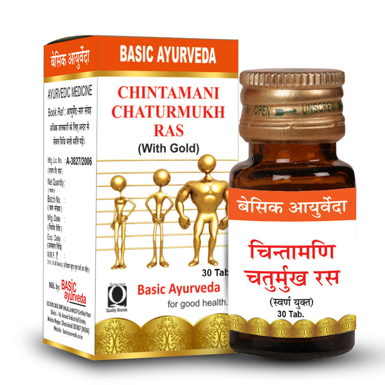Basic Ayurveda Chintamani Chaturmukh Ras