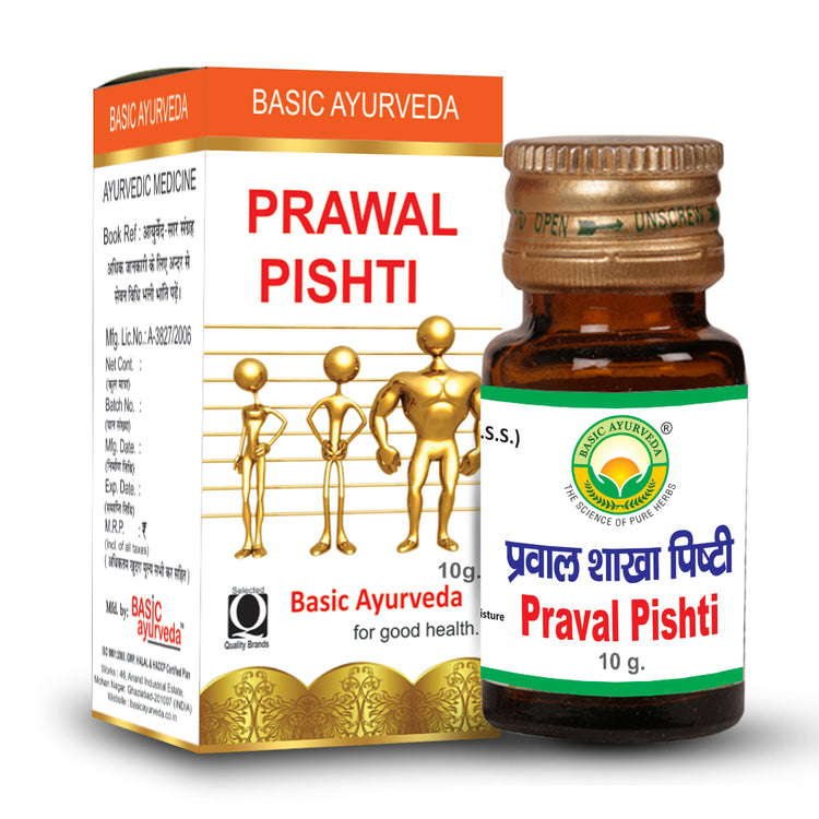 Basic Ayurveda Prawal Pishti