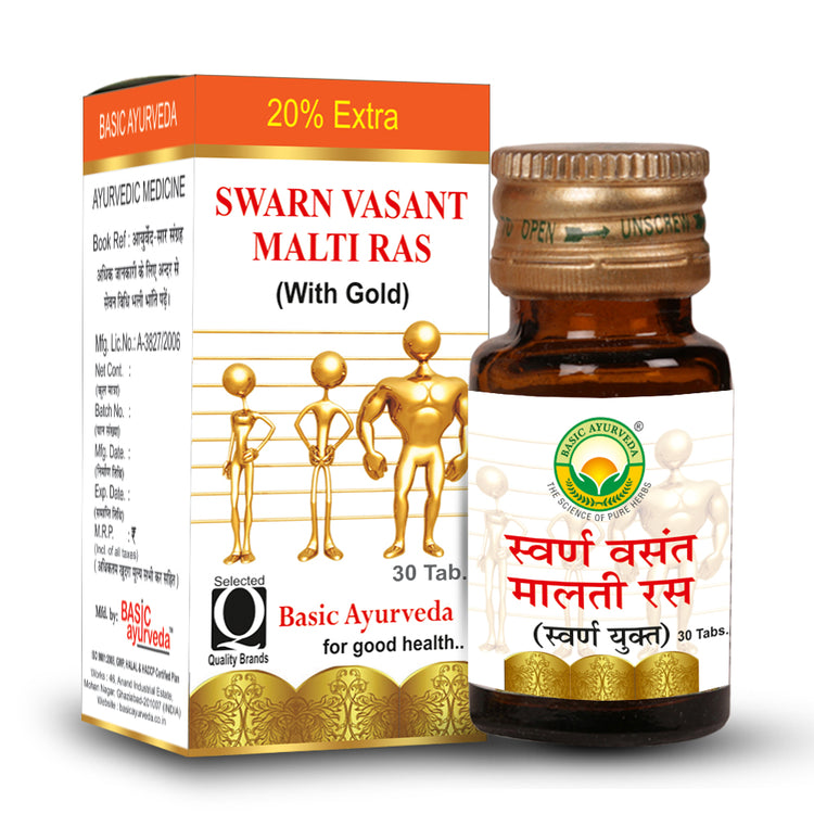 Basic Ayurveda Swarn Vasant malti Ras