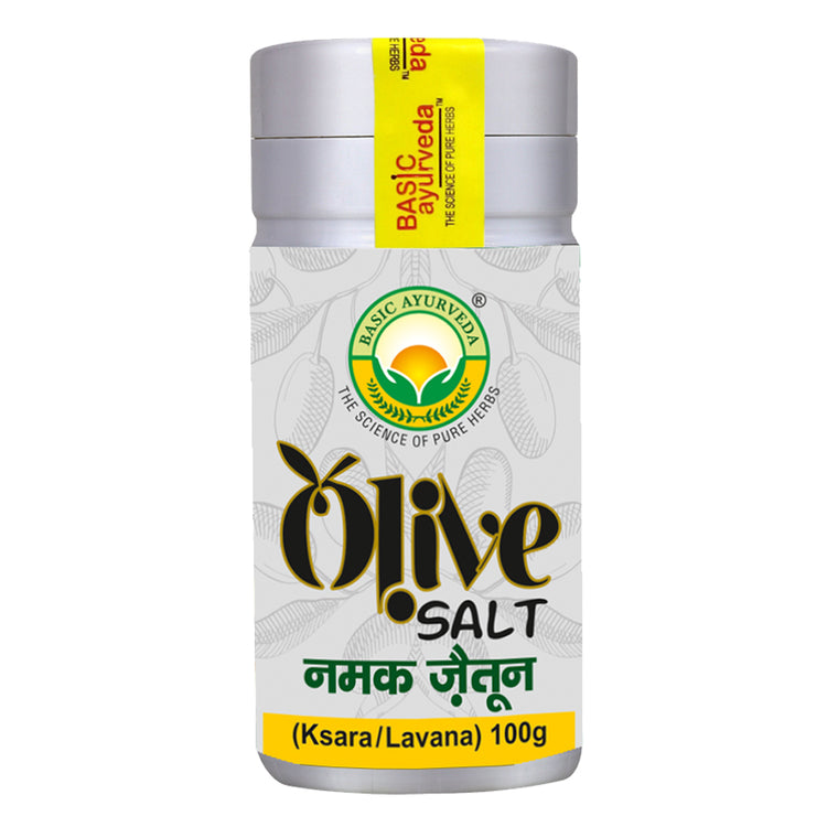 Basic Ayurveda Olive Salt (Jaitun Ka Namak zaitoon) | Helps in Digestion | Treats Stomach Related Problems | Olive Cider Salt