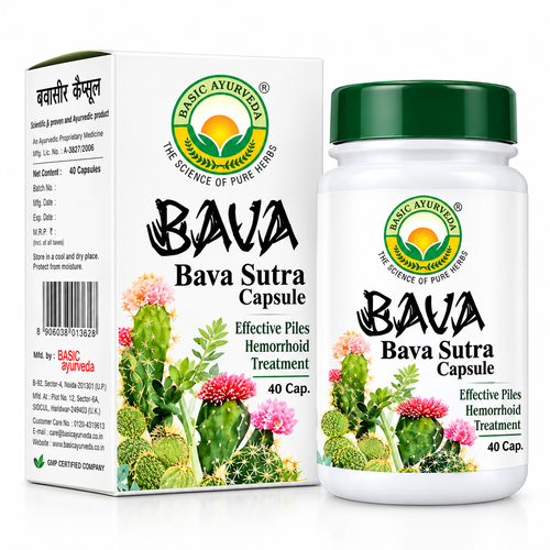 Basic Ayurveda Bava Sutra 40 Capsule