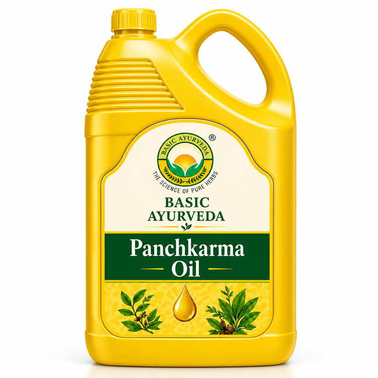 Basic Ayurveda Brahmi Hair Oil for Hair Growth & Scalp Nourishment | Enriched with Brahmi Herbal Extract | Helps Strengthen Hair Roots, Reduce Hair Fall & Promote Healthy Looking Hair | Suitable for All Hair Types