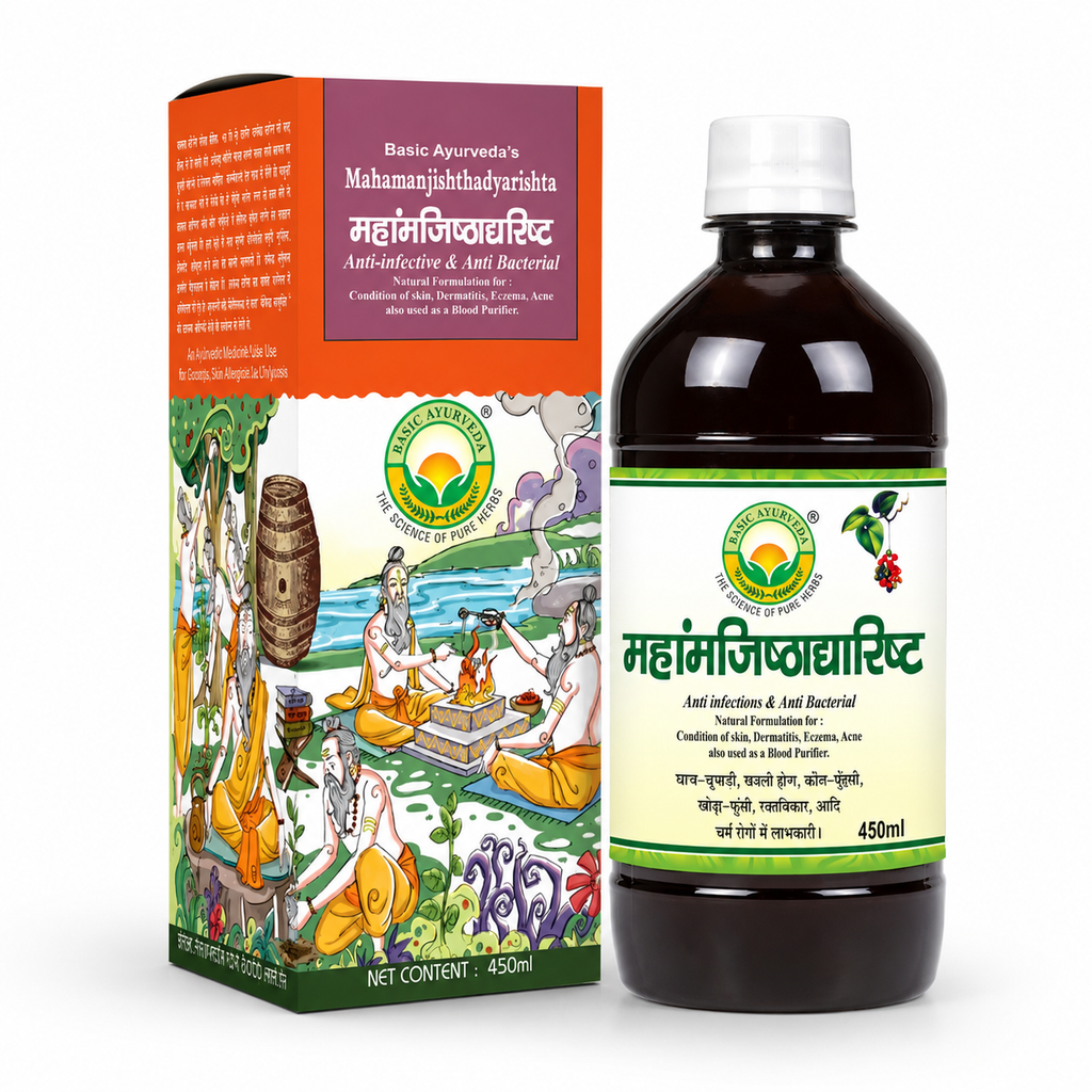 Basic Ayurveda Mahamanjishthadyarishta 450Ml