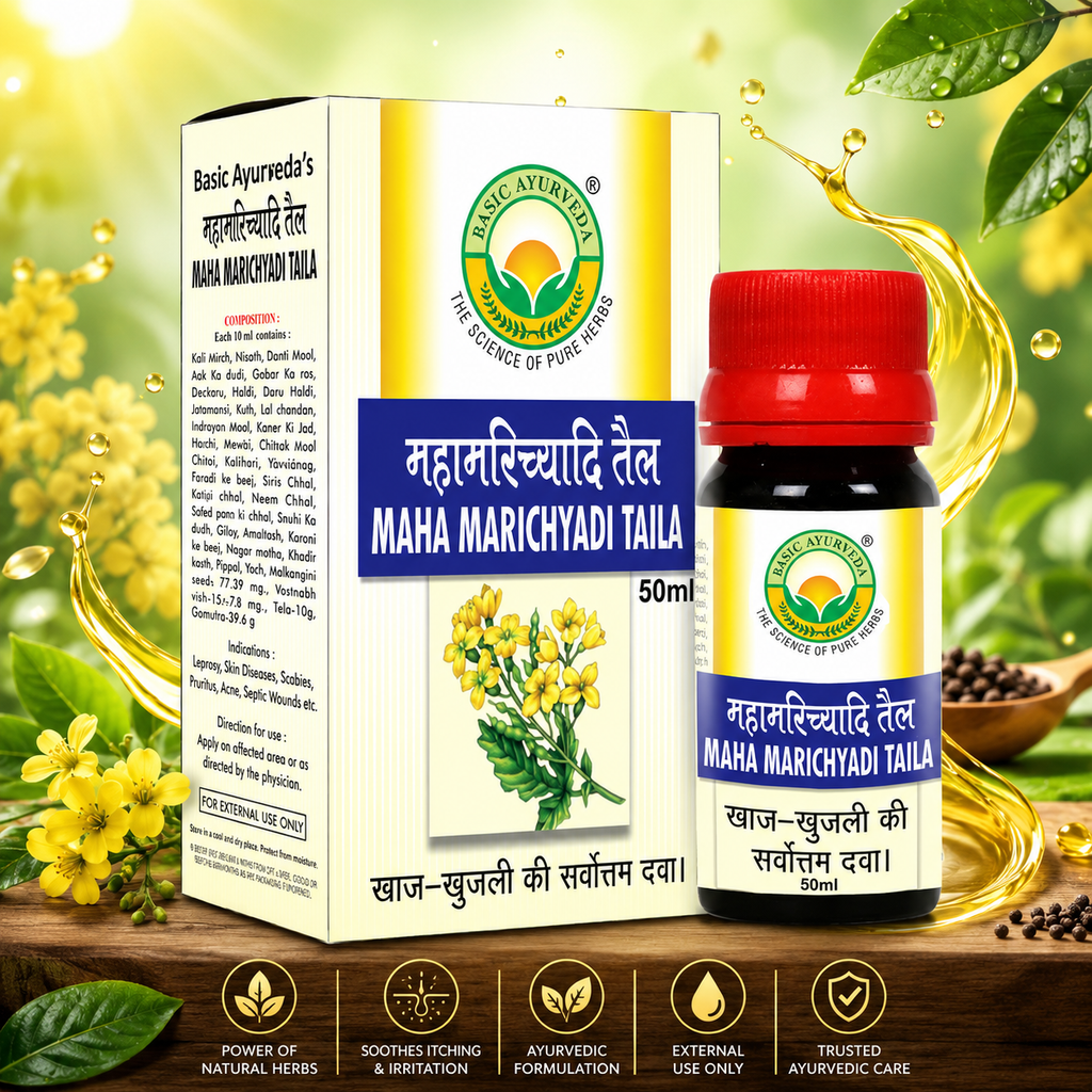 Basic Ayurveda Maha Marichyadi Taila 50Ml