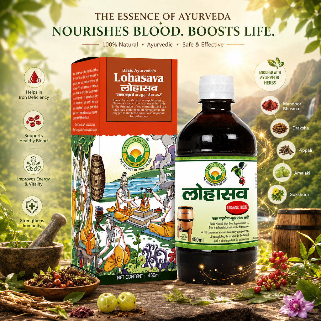 Basic Ayurveda Lohasava 450Ml