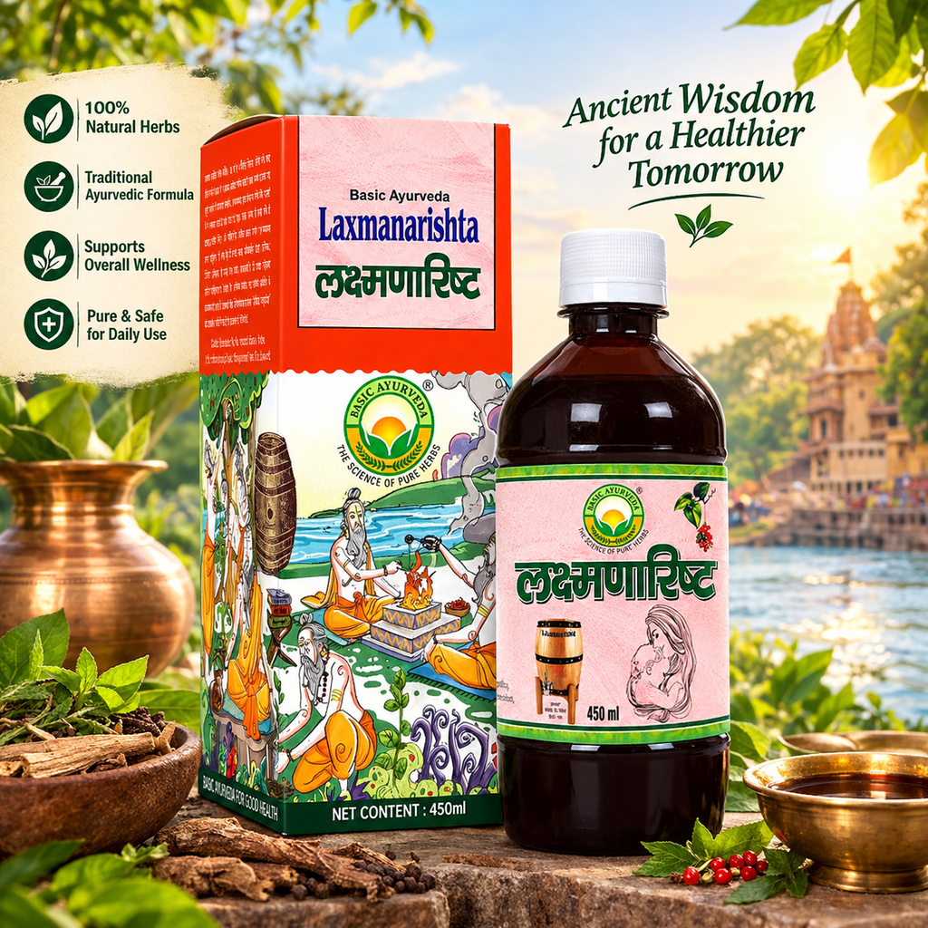 Basic Ayurveda Laxmanarishta 450Ml