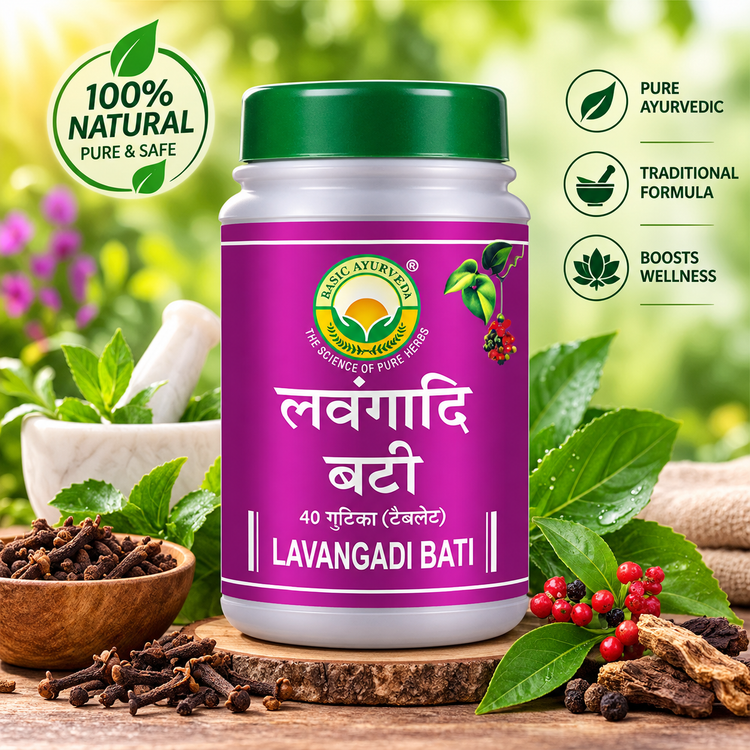 Basic Ayurveda Lavangadi Bati 40 Tablet
