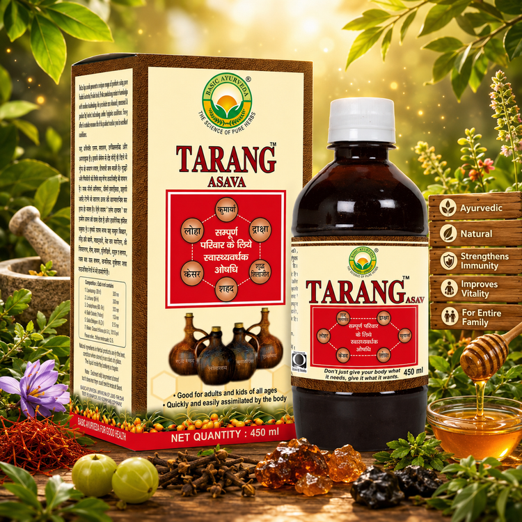 Basic Ayurveda Tarang Asava 450Ml