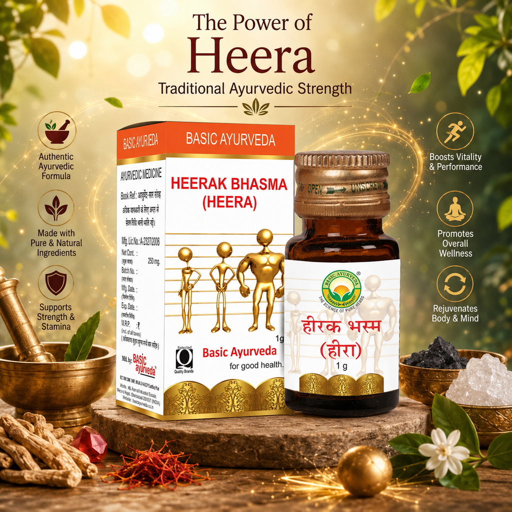 Basic Ayurveda Heerak Bhasma (Heera)