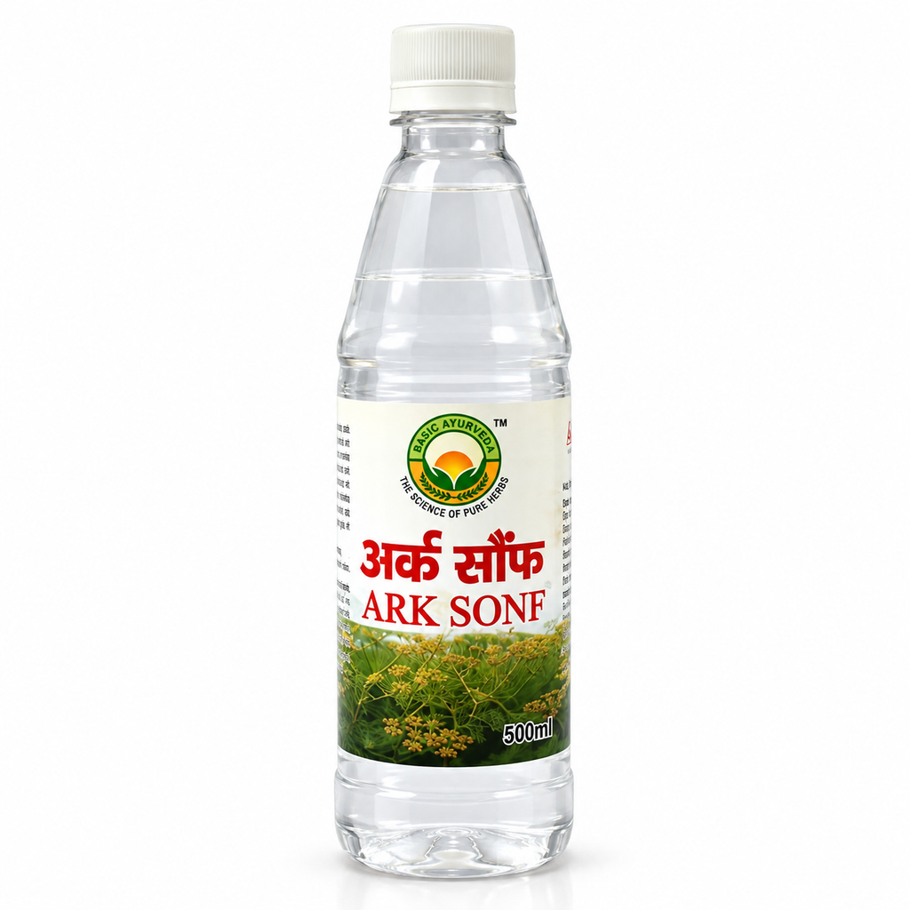 Basic Ayurveda Ark Sonf 500ml | Pure Saunf Ark | Traditional Ayurvedic Fennel Water | Herbal Digestive Support | Natural Fennel Seed Extract for Daily Wellness | Premium Quality Saunf Ark