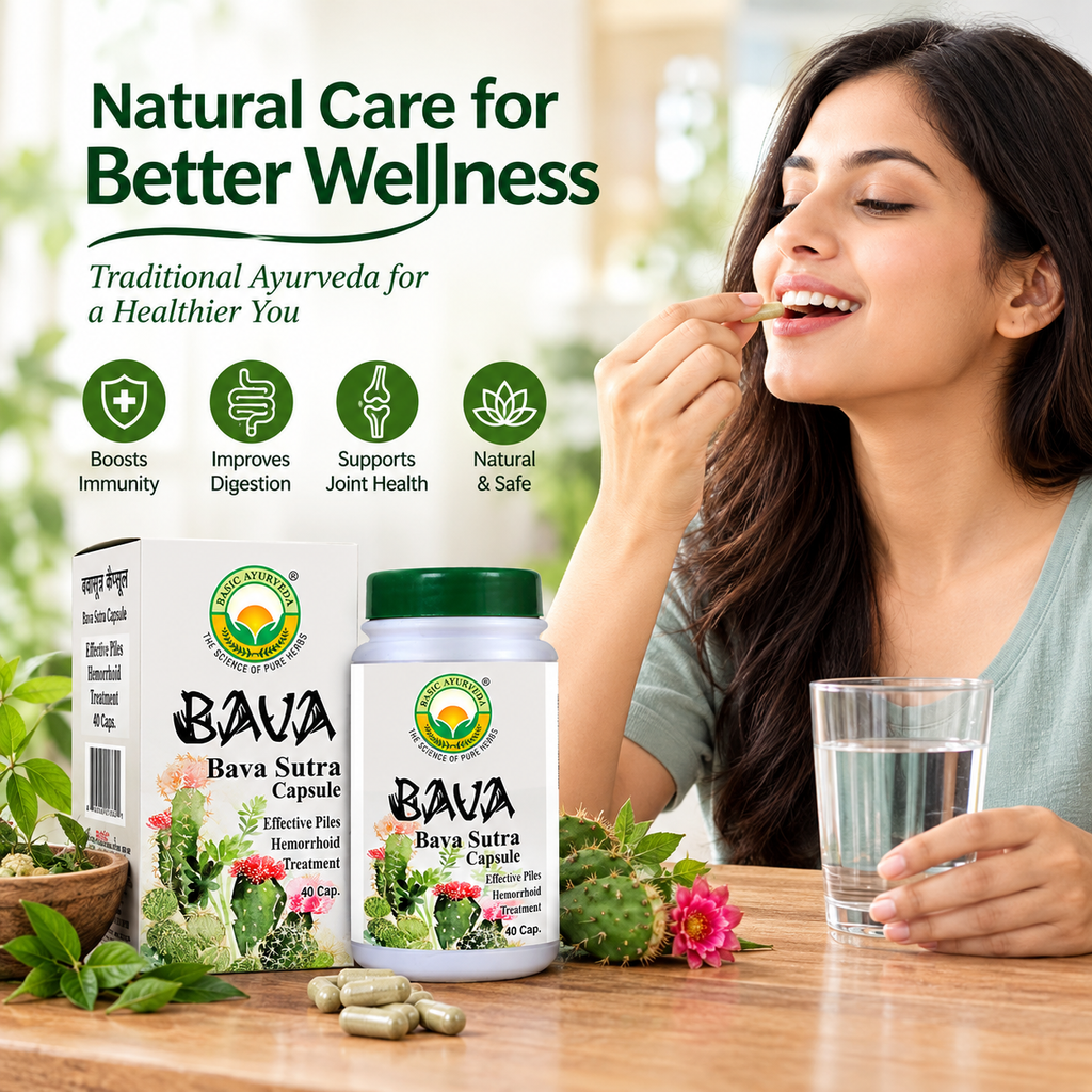 Basic Ayurveda Bava Sutra 40 Capsule